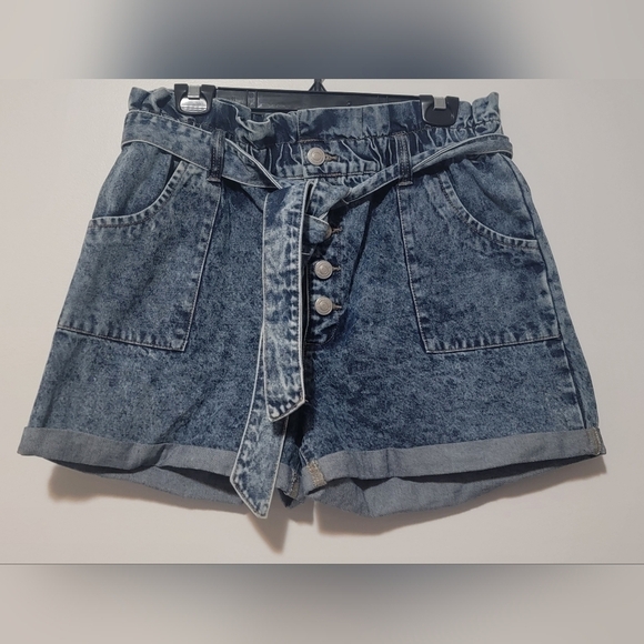 AERO Paperbag Sport High Rise Shorts - Picture 1 of 2